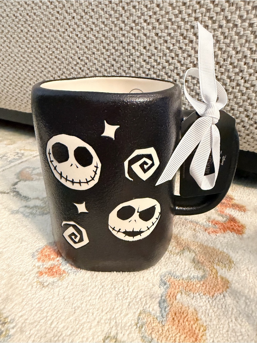 Rae Dunn x Disney “Master of Fright” Jack Skellington Halloween Mug – New with T